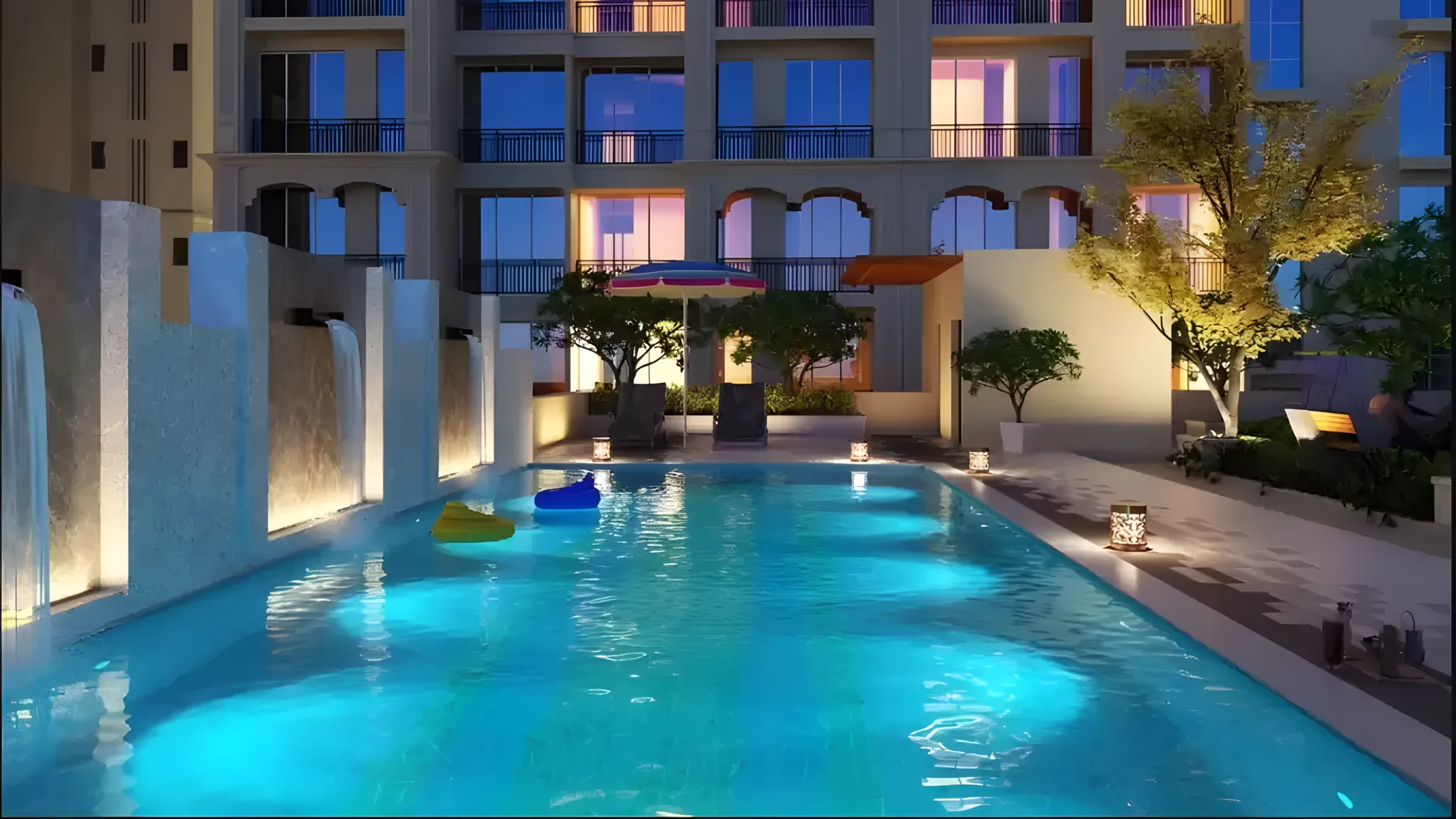 imperial towers swimming pool